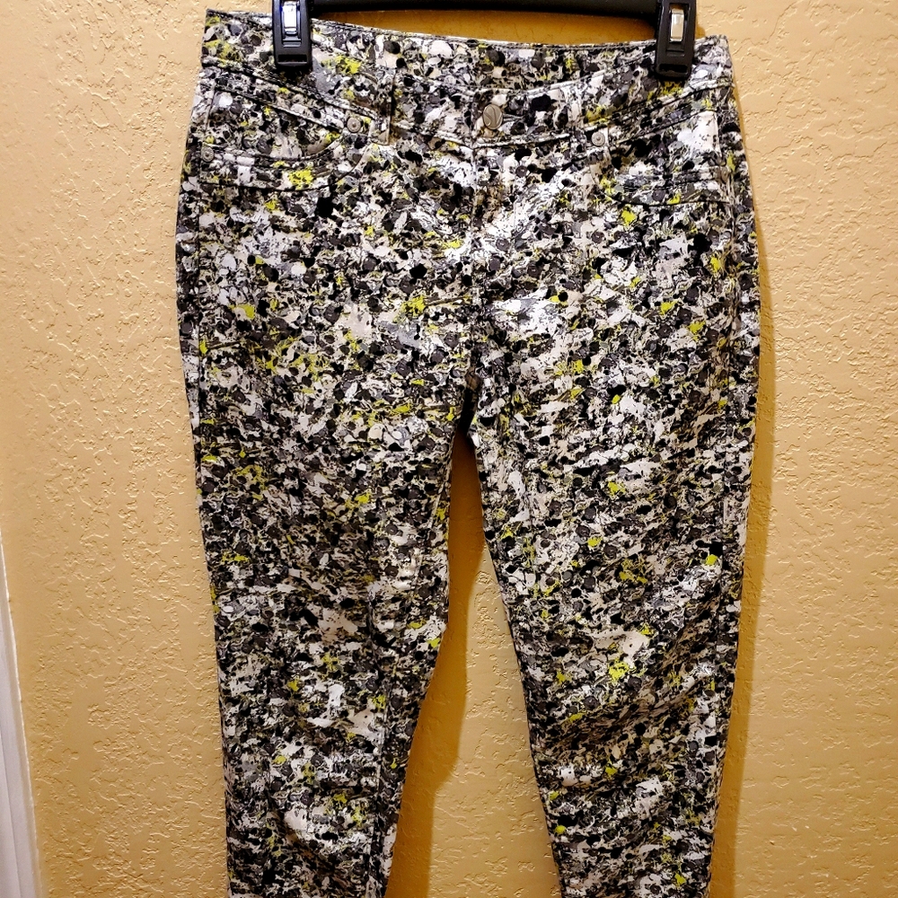 Designer Multi-Colored Ankle Length Pants
